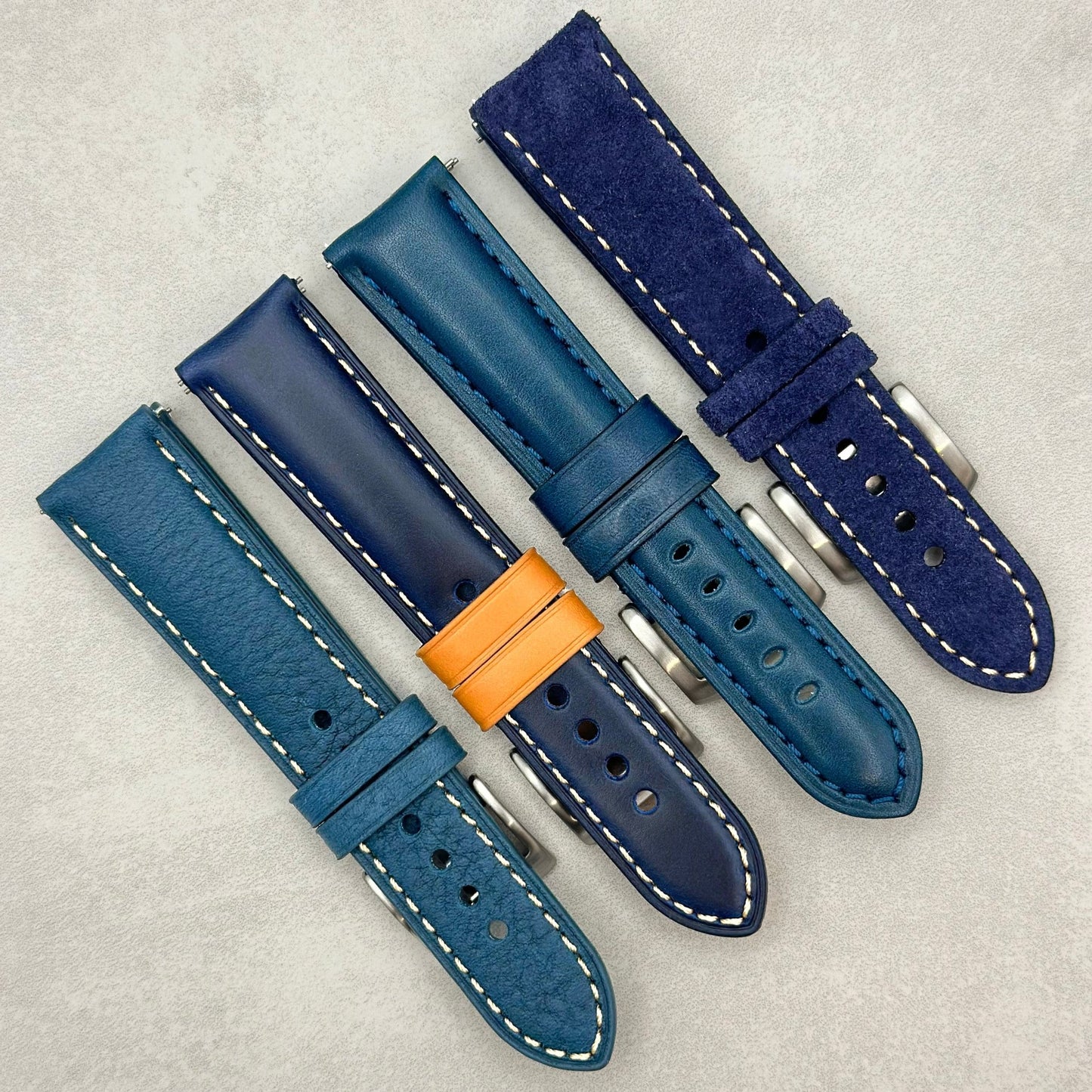 Blue Watch Straps Bundle - Oxford, Paris. Prague, Rome