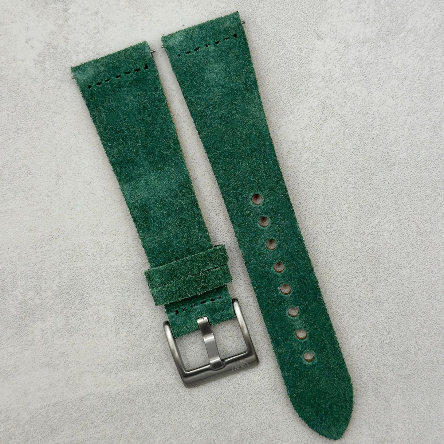 Summer Suede Bundle - Turquoise, Orange, Green and Tan Suede Watch Straps