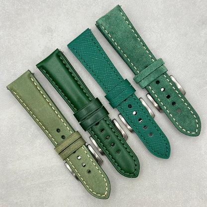 Green Watch Straps Bundle - Florence, Paris, Prague, Rome