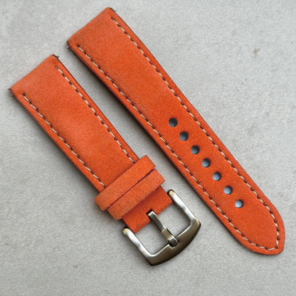 Summer Suede Bundle - Turquoise, Orange, Green and Tan Suede Watch Straps