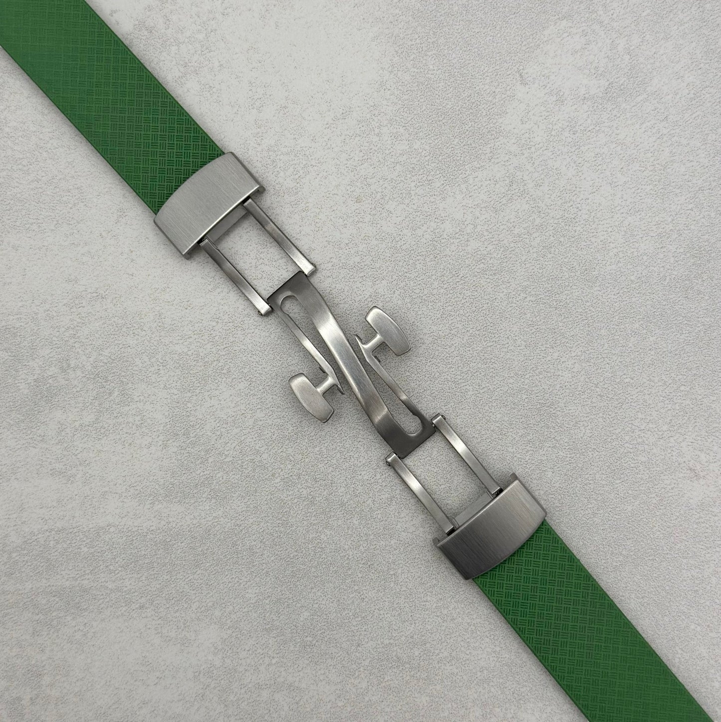 The Lisbon: Fern Green FKM Rubber CTS Apple Watch Strap