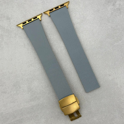 The Lisbon: Light Grey FKM Rubber CTS Apple Watch Strap