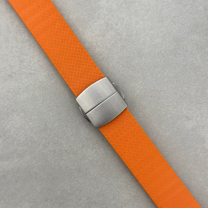 The Lisbon: Orange FKM Rubber CTS Apple Watch Strap