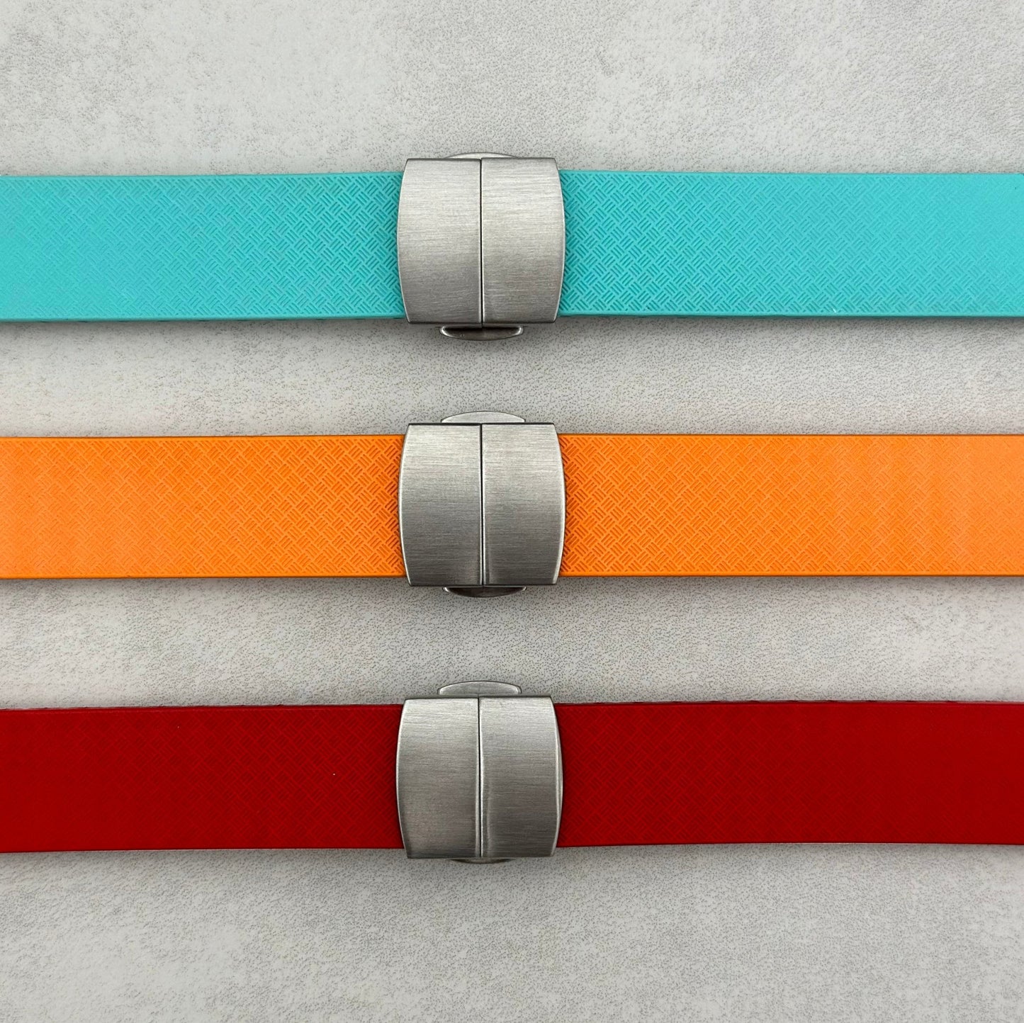 Summer Colour Bundle - FKM Rubber Cut To Size Watch Strap