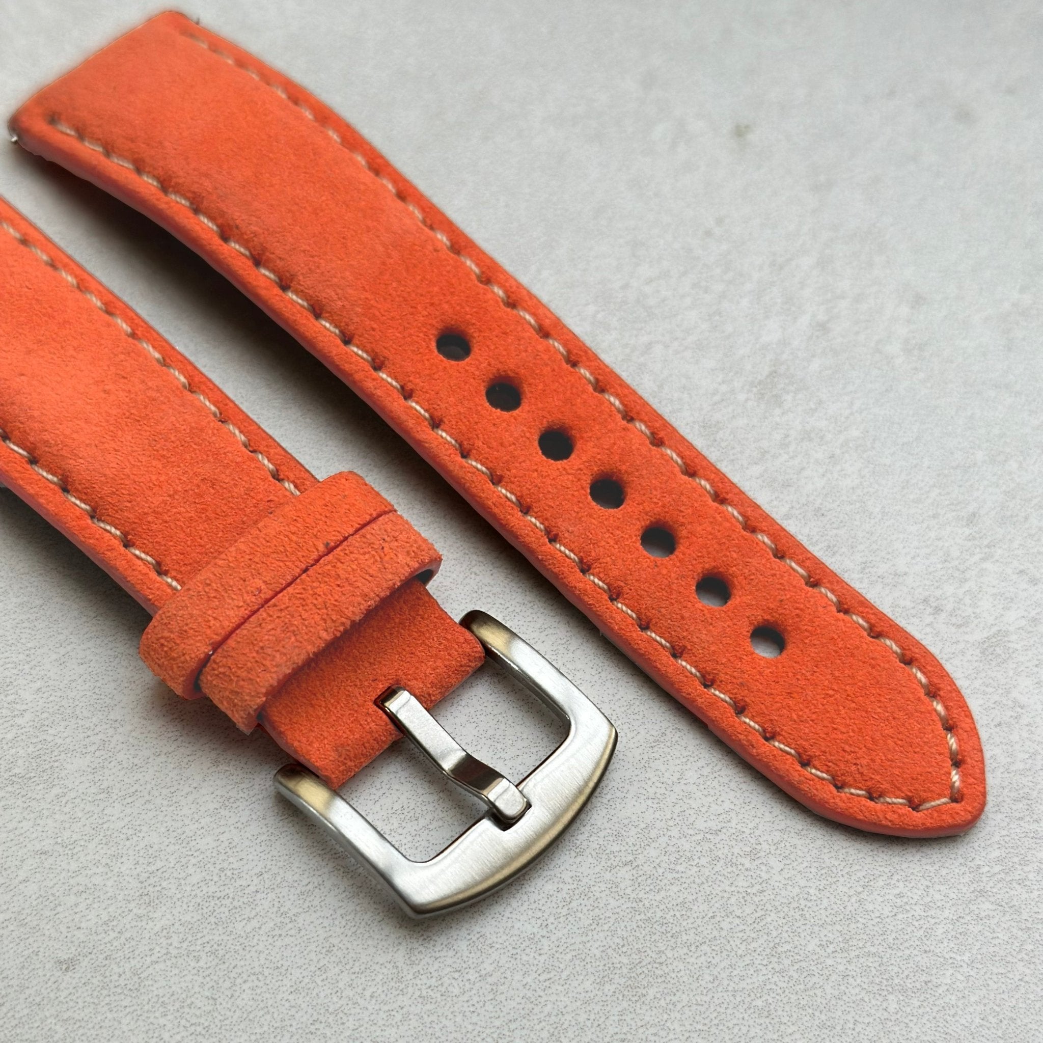 Suede sales watch strap