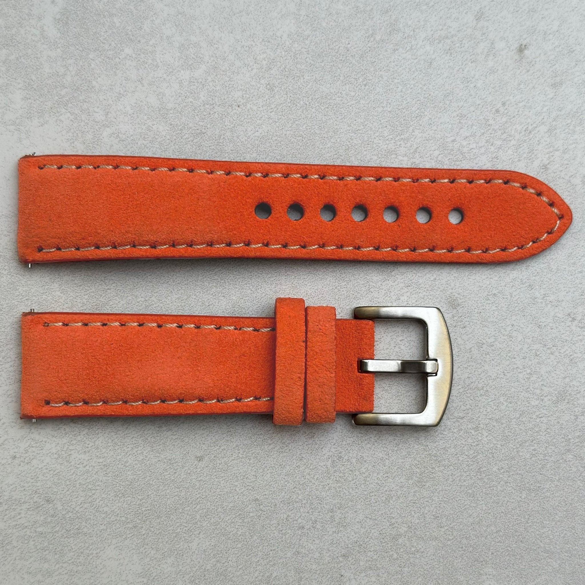 Suede watch hot sale strap 18mm