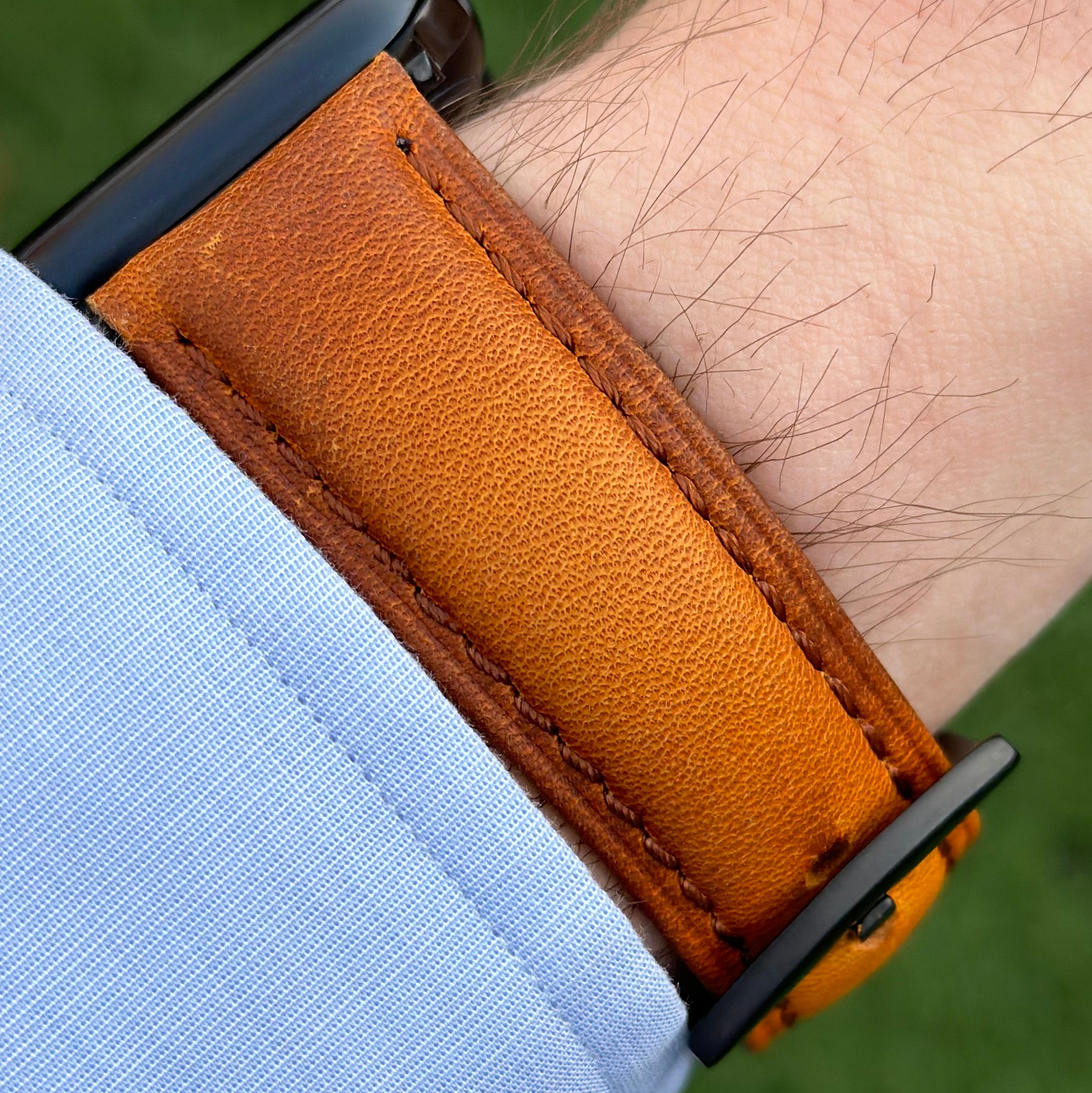 Burnt orange best sale apple watch band