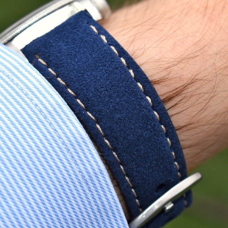 Navy blue online strap